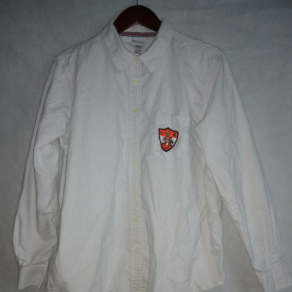 Disney Vintage Men Striped Shirt Size XL "Tigger"